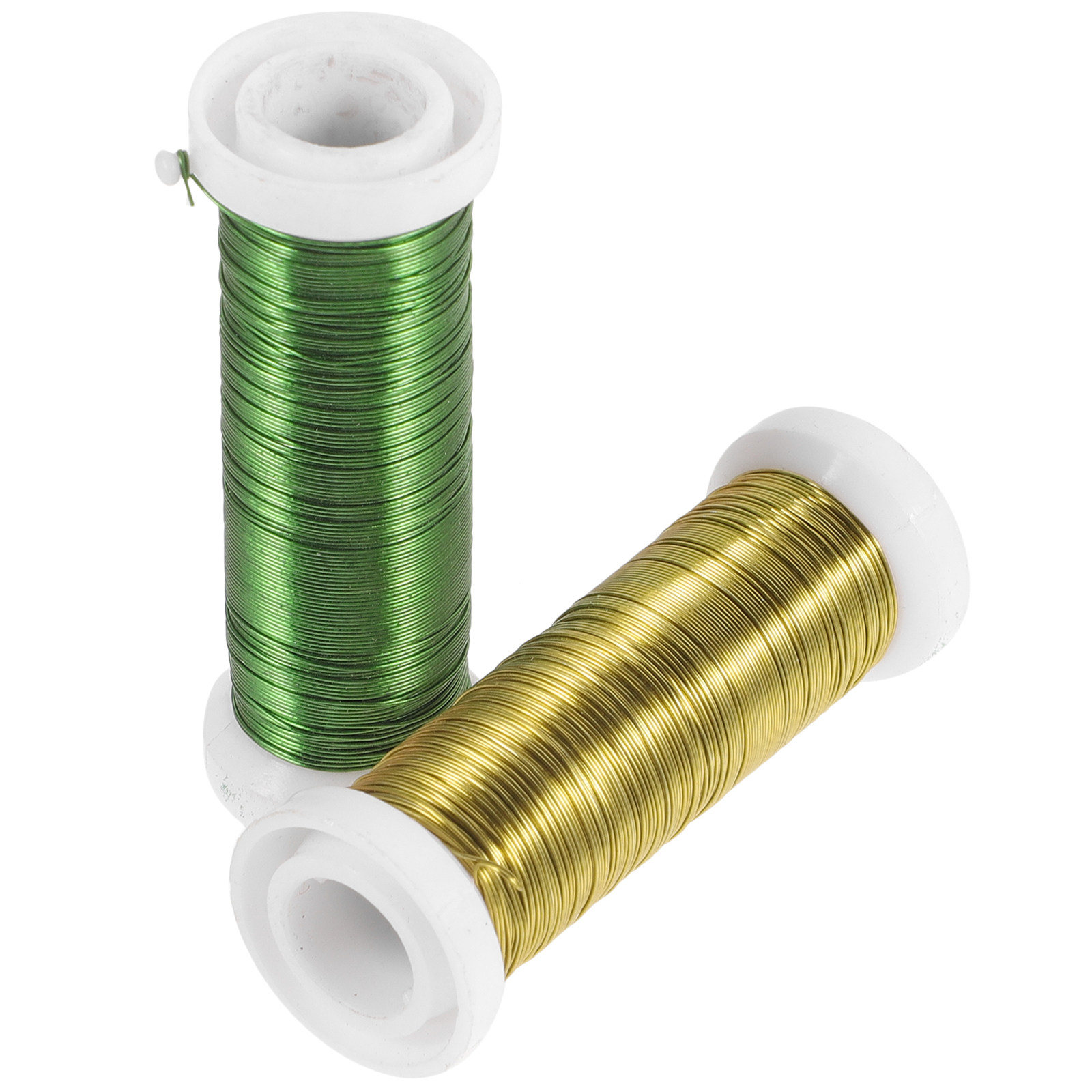Wire Stem Florist - 2 Rolls Floral Stem Wire Crafts