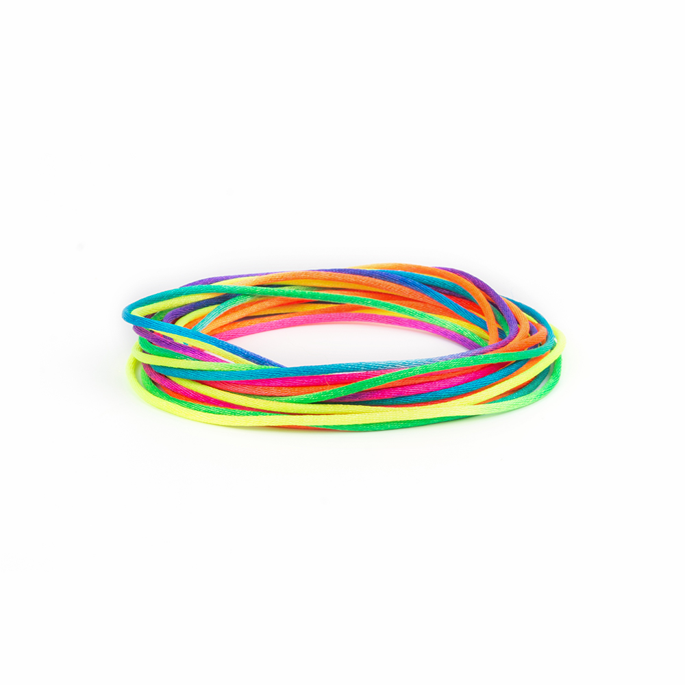 20m/Lot DIY Nylon Cords 1.5mm  - Ribbon Wired Satin review and price