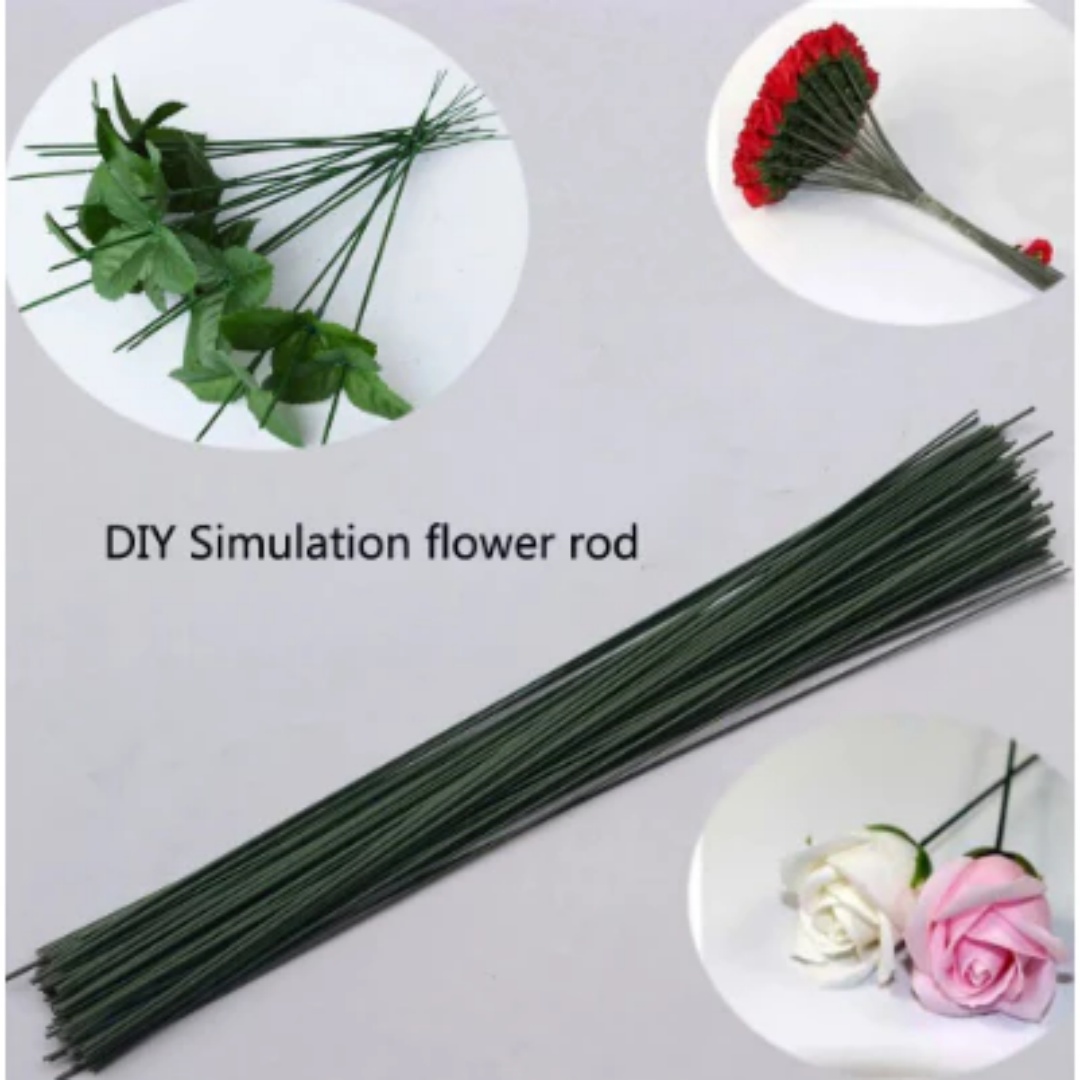 50pcs Floral Stem Wire Crafts  - Wire Stem Florist review and price
