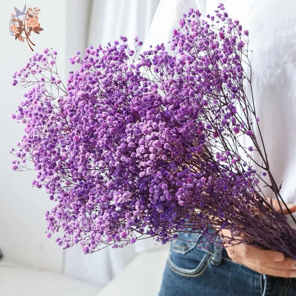 Real Touch Purple Gypsophile 8 - Baby Breath Dried review and price