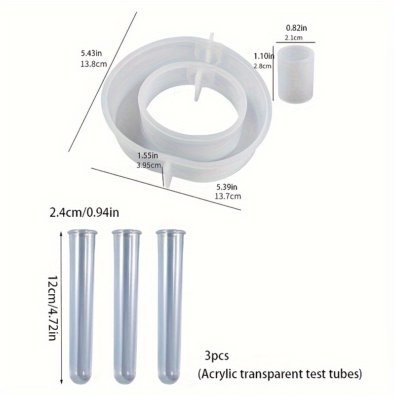4PCS Flower Vase Silicone Mold - Florist Supply Vases review and price