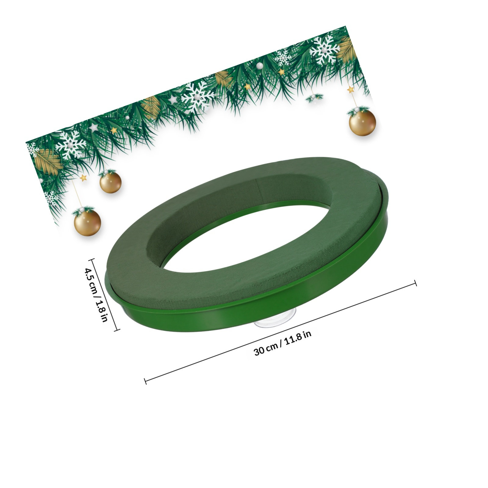 Small Flower Foam Ring Artific - Anda Florist Supply review and price