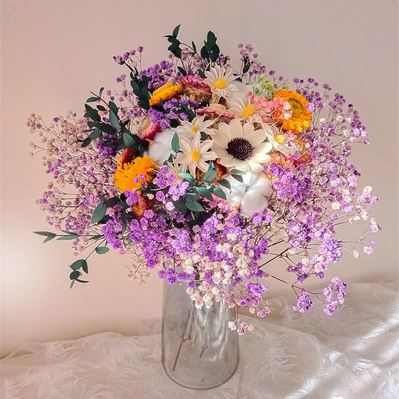 Natural Dried Flower Gypsophil - Baby Breath Dried review and price
