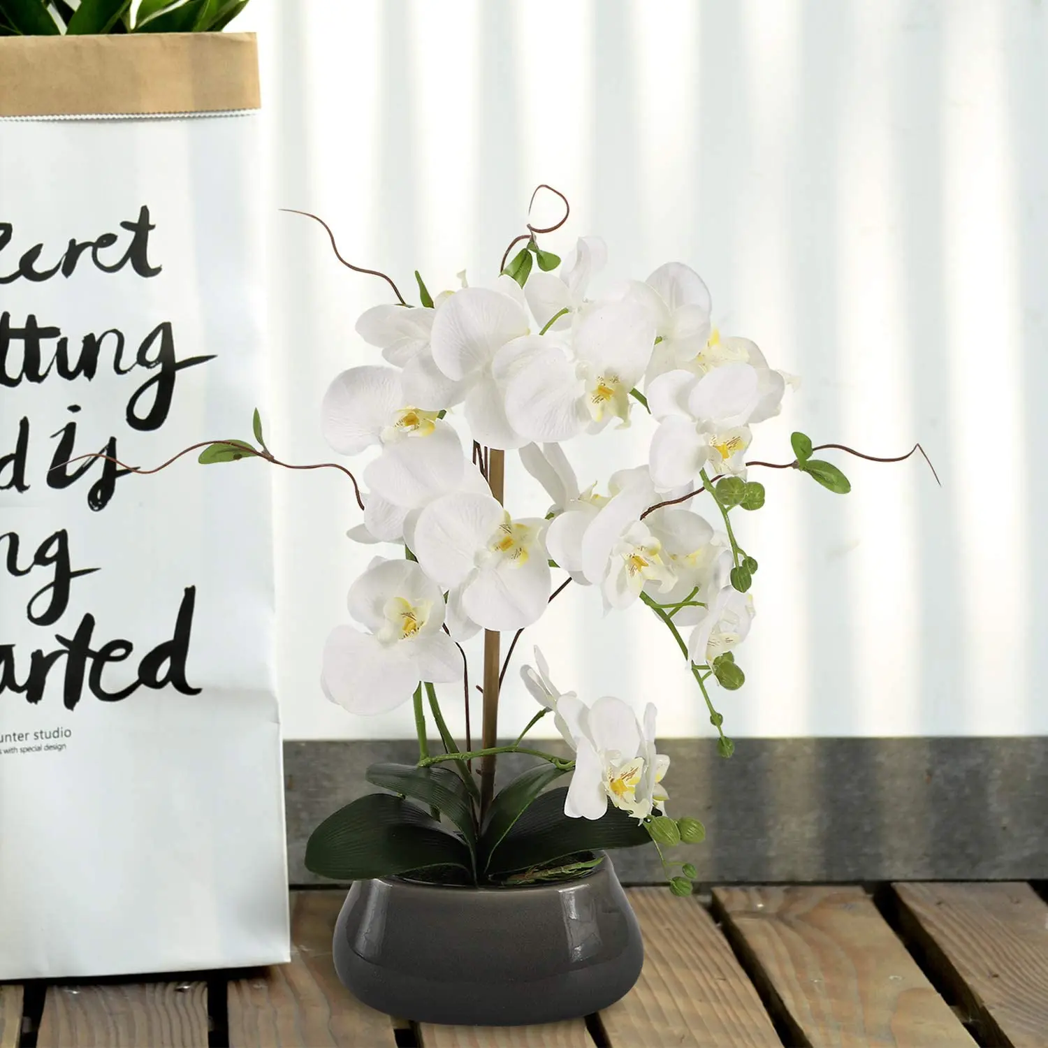 Artificial Orchid Flowers Cent - Florist Supply Vases review and price