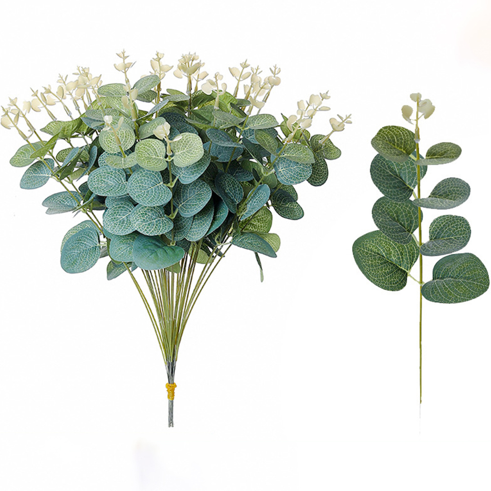 20PCS Fake Plants Silk Eucalyp - Florist Supply Vases review and price