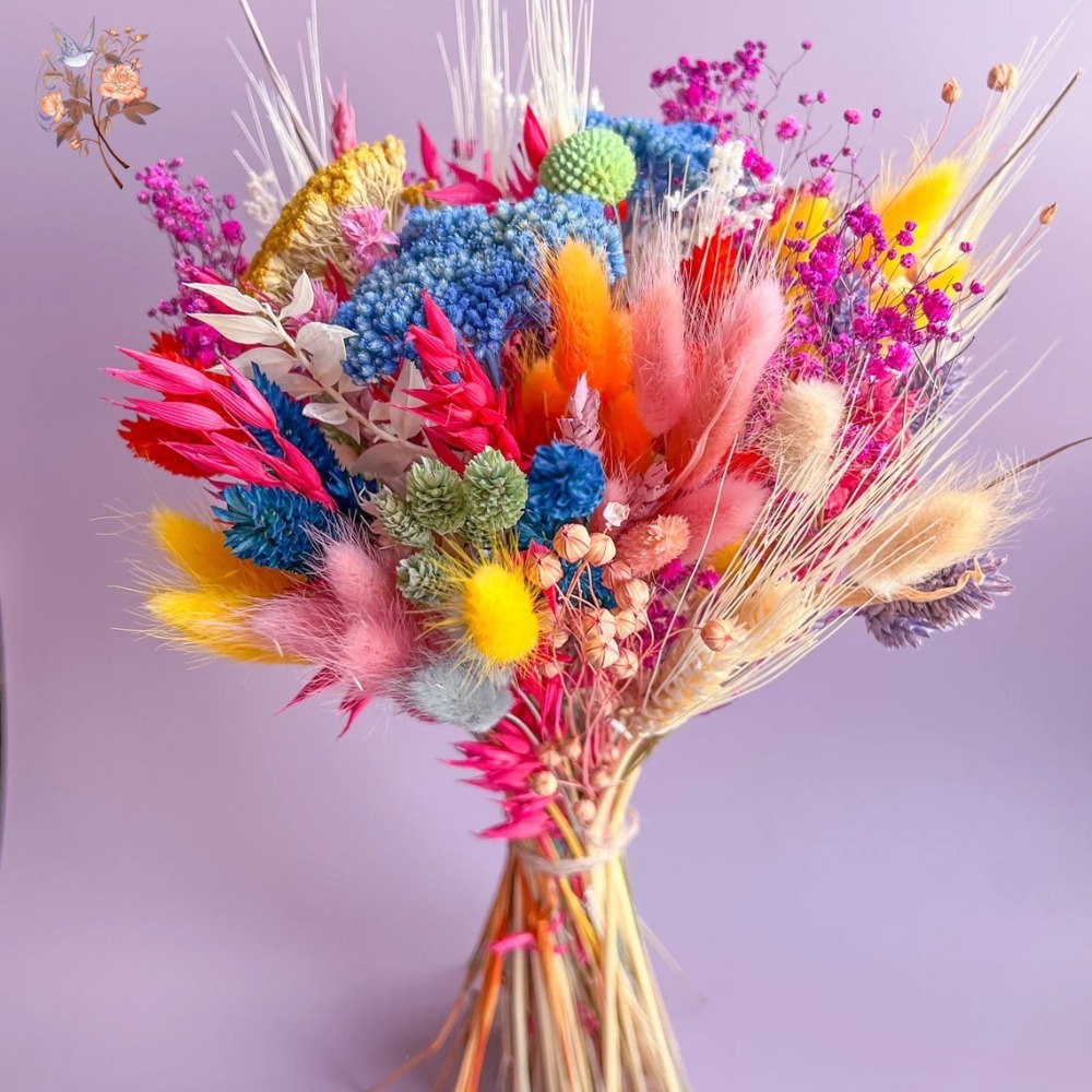 Colorful Dried Flowers Wedding - Baby Breath Dried review and price