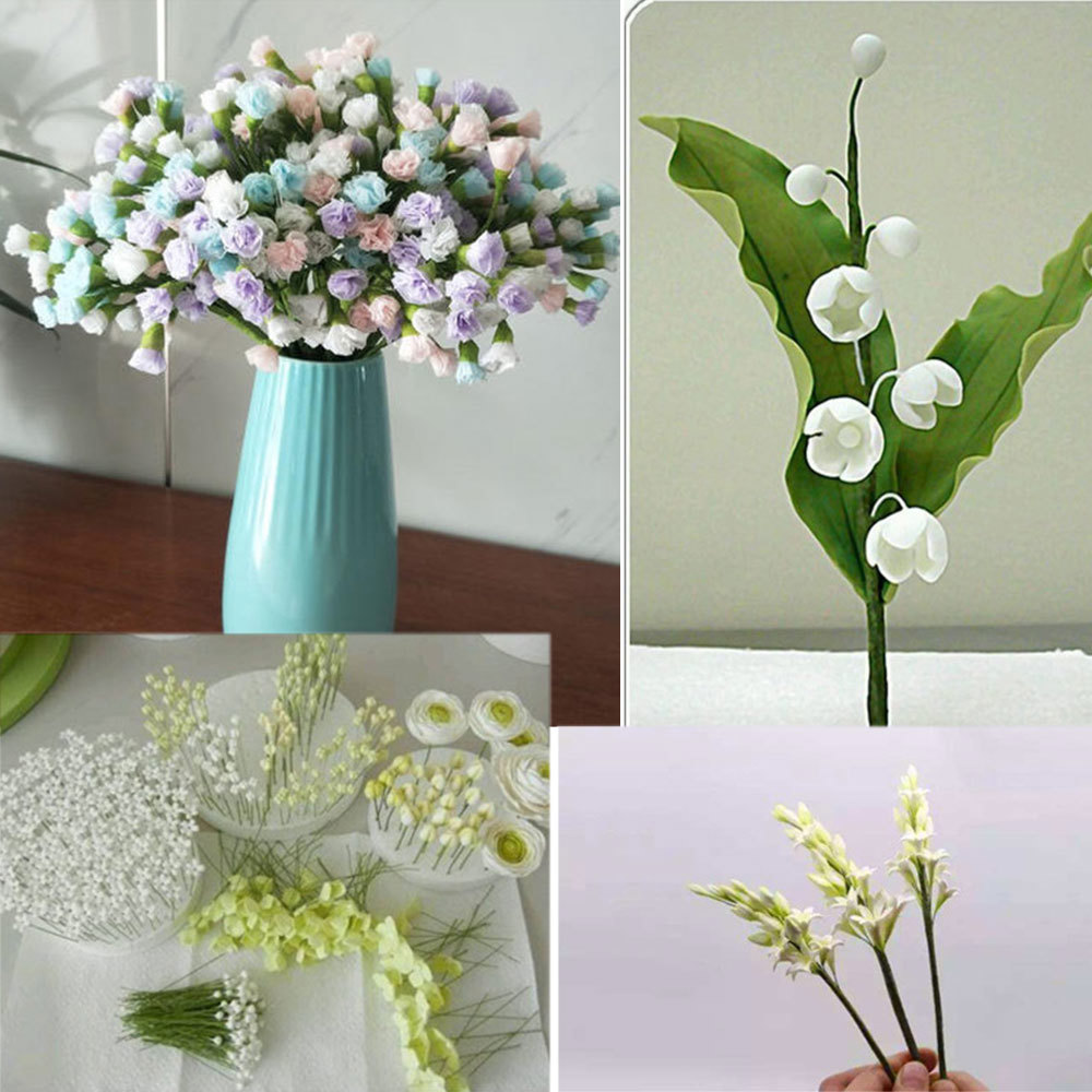 50pcs/lot 26# 0.45mm Floral St - Wire Stem Florist review and price