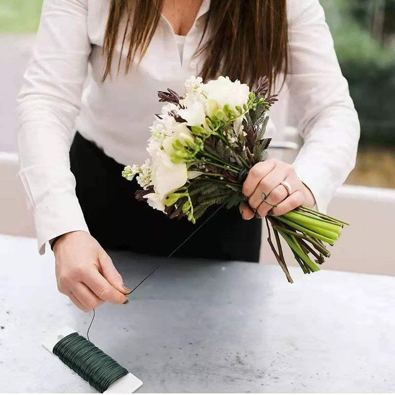 1PCS 30M Crafts Wires Florist  - Wire Stem Florist review and price