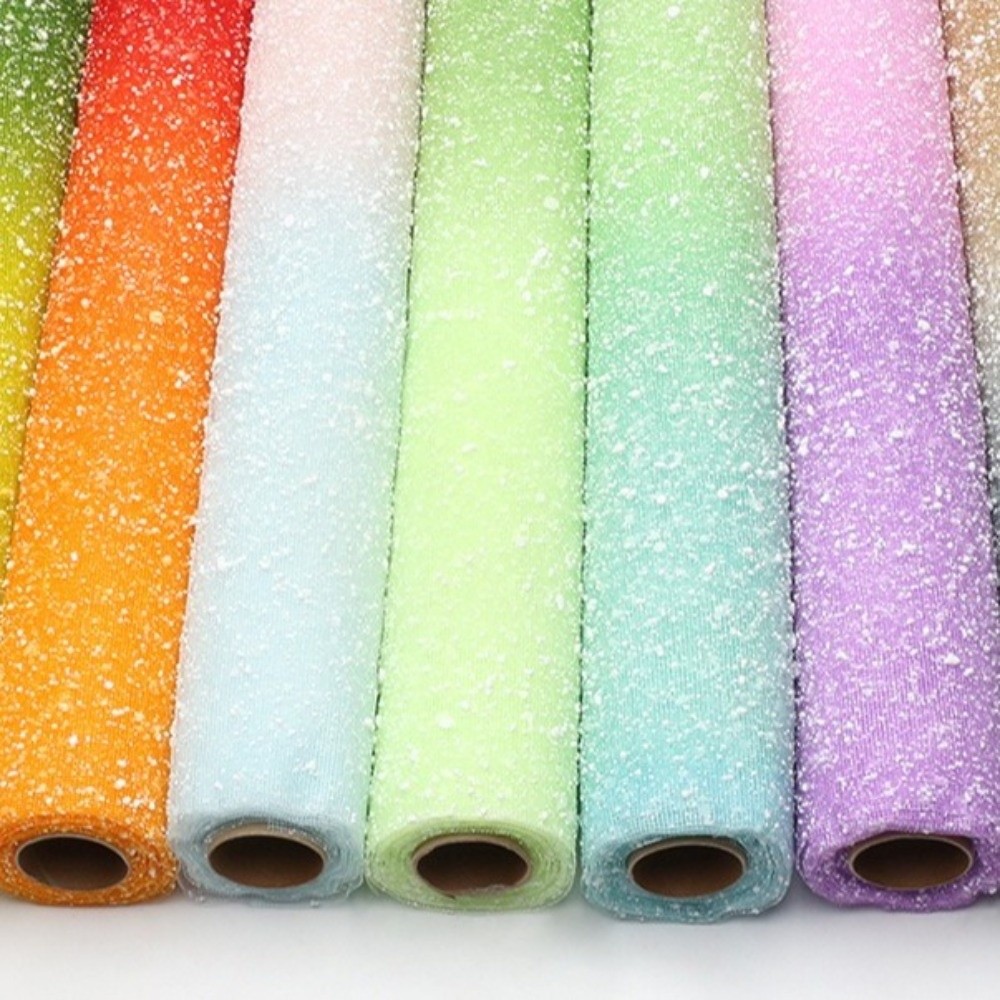 Gradient Snow Dot Yarn Mesh Pa - Anda Florist Supply review and price