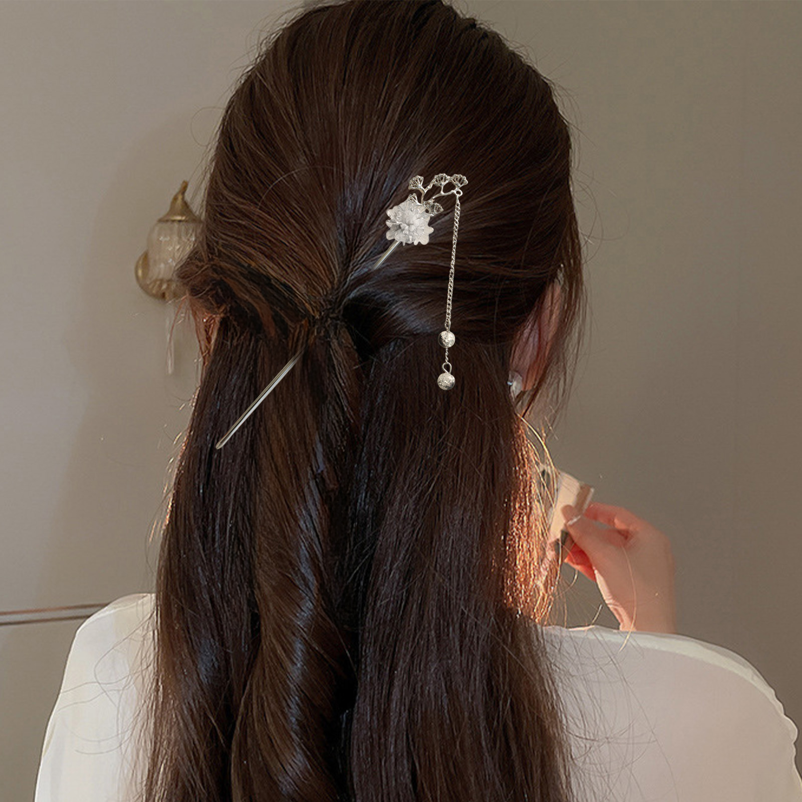 Elegant Flower Hair Sticks For - Supply Florist review and price