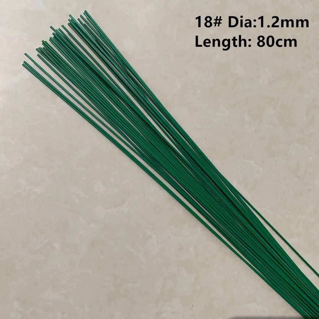 2# 2mm/1.2mm 30pcs 80cm Length - Wire Stem Florist review and price