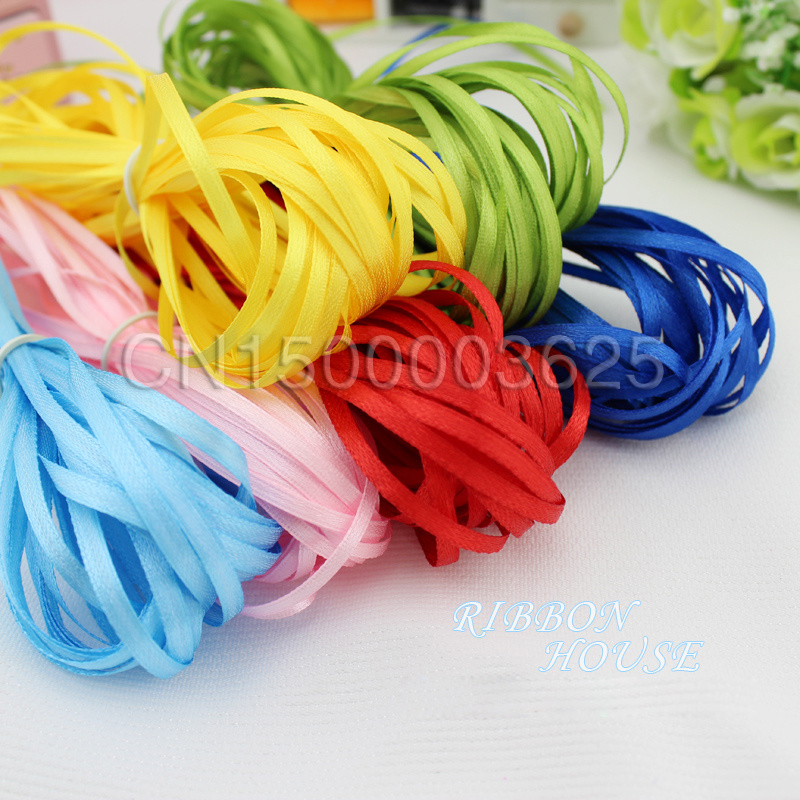 (40 Meters/Lot) 1/8' (3mm) Sin - Ribbon Wired Satin review and price