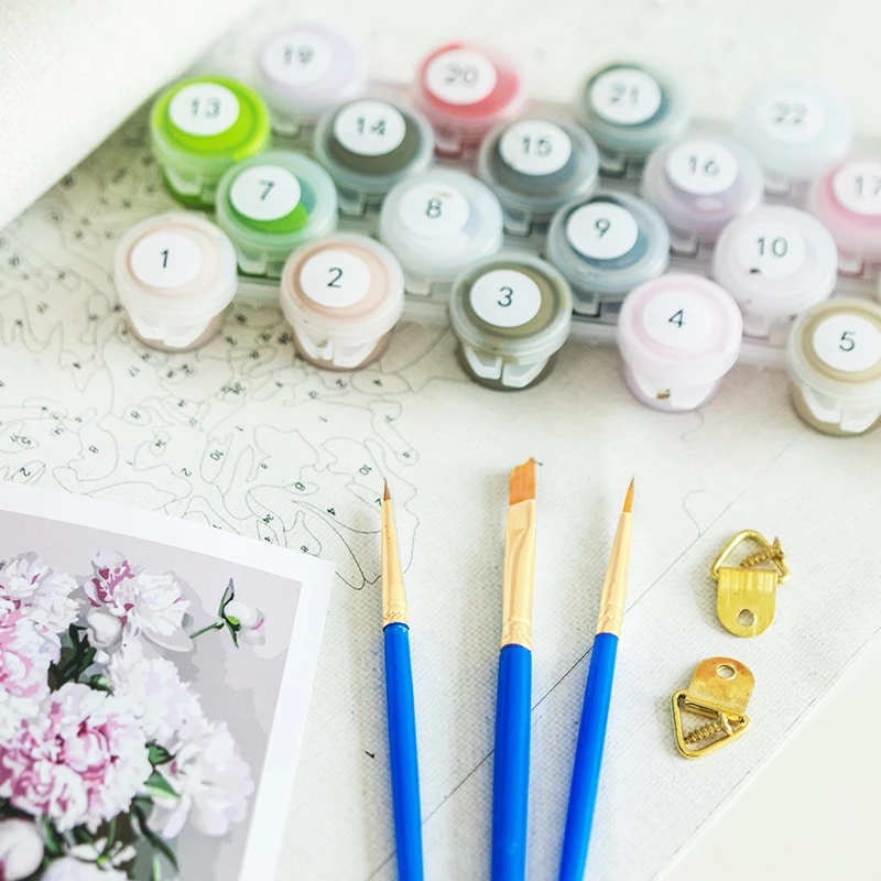 GATYZTORY DIY Painting By Numb - Florist Supply Vases review and price